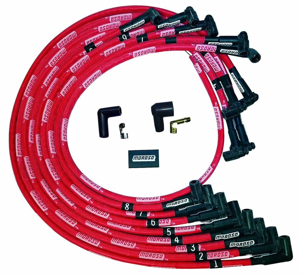Amazon.com: Moroso 52528 Ultra Series Sleeved Red Spark Plug
